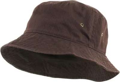 Custom Solid Color Cotton Bucket Hat