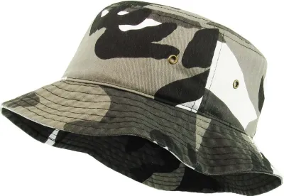 Custom Solid Color Cotton Bucket Hat