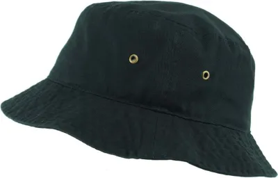 Custom Solid Color Cotton Bucket Hat