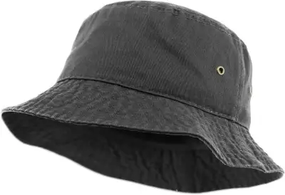 Custom Solid Color Cotton Bucket Hat
