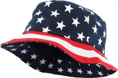 Custom Solid Color Cotton Bucket Hat