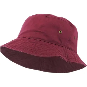 Custom Solid Color Cotton Bucket Hat