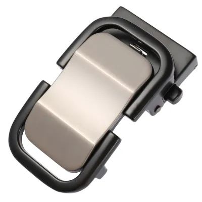 Men's Fashion Casual Business Metal Automatic Belt Buckle Accessories Belt