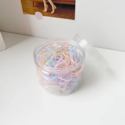 Kids Girls Cute Sweet Candy Color Hair Rings Rubber Bands High Elasticity