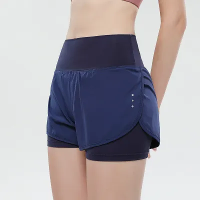Women's Casual Yoga High Waist Sports Shorts
