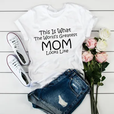 Cartoon Graphic Printed Women Short-Sleeved T-Shirt Loose Large Size Summer Casual