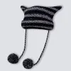 With Fur Ball [Black Gray]]