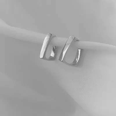 Geometric U-Shaped Simple Elegant Earrings