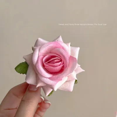 Phalaenopsis Hairpin Flower Summer Vacation Seaside Hair Accessories Duckbill Clip