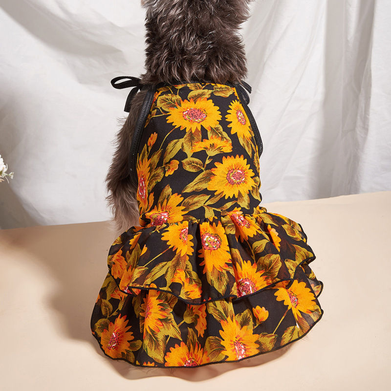 Sunflower dog dress hotsell