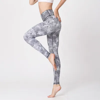 Women's Yoga Tie-Dye Print Quick-Dry Sports Leggings
