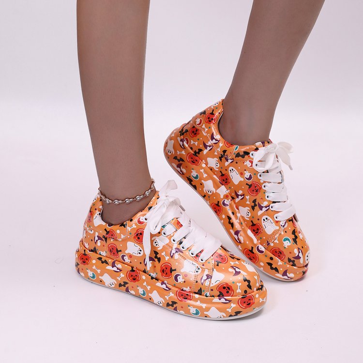 国内で当店のみ ADC - Graffiti Canvas Platform Sneakers 国内で当店のみ ADC - Graffiti Canvas Platform Sneakers