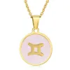 Powder Shell-Gemini (Including Chain)