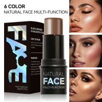 MLSMILE Women Three-Dimensional Brightening Multifunctional High-Glow Shadowbar Makeup