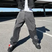Men Fashion Simple Solid Color Denim Jacket