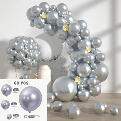 Simple Creative Wedding Party Solid Color Balloon Decoration 86pcs/Set
