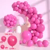 Rose Balloon Set (Send Glue Ribbon Balloon Chain)