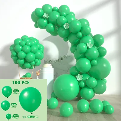 Simple Creative Wedding Party Solid Color Balloon Decoration 86pcs/Set