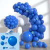 D.Blue Balloon Set (Send Glue Ribbon Balloon Chain)