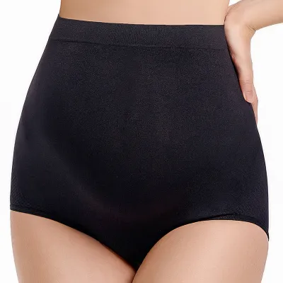 Pregnant Women High Waist Traceless Underwear