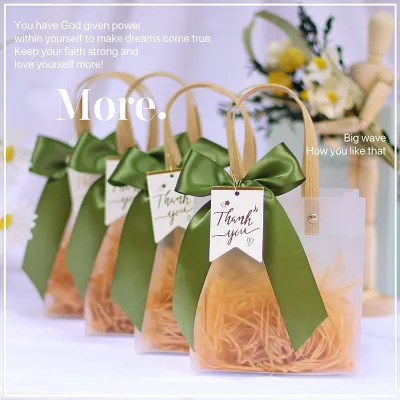 European Style Plastic Wedding Party Candy Gift Bag