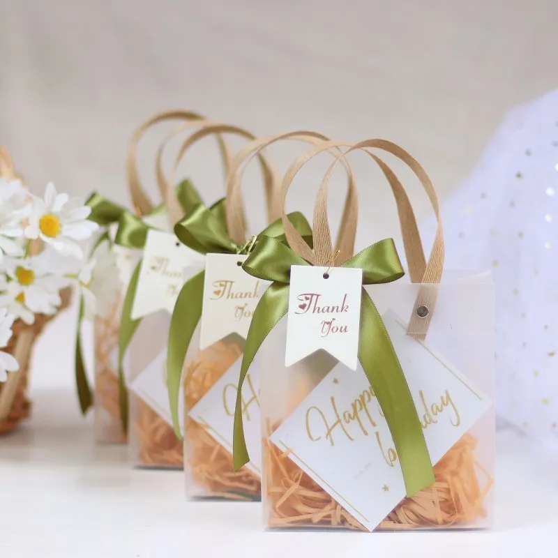 European Style Plastic Wedding Party Candy Gift Bag