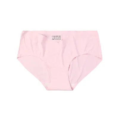 Women Maternity Simple V-Shaped Low Waist Traceless Underwear