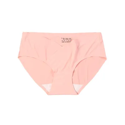 Women Maternity Simple V-Shaped Low Waist Traceless Underwear