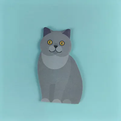 Cute Animal Modeling Notes Notepad Stationery