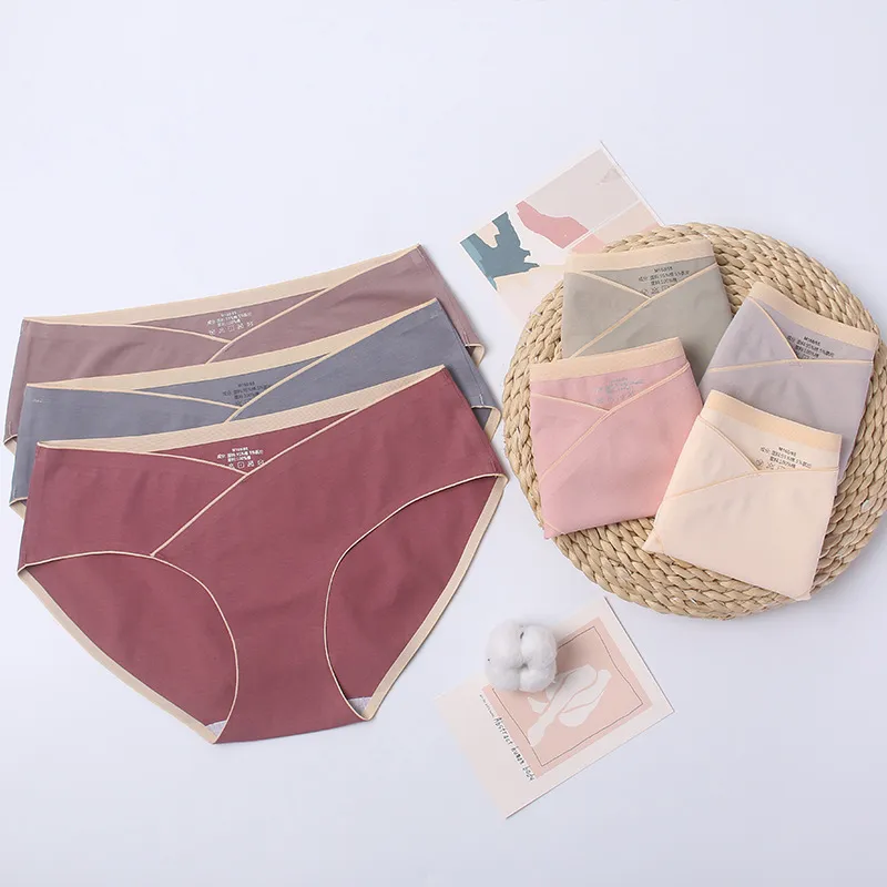 Pregnant Women Fashion Cotton Belly Breathable Underwear