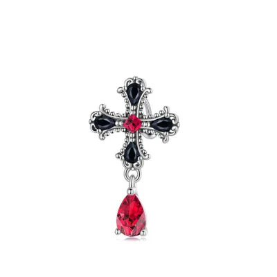 Women Fashion Creative Moon Bat Belly Button Body Piercing Jewelry