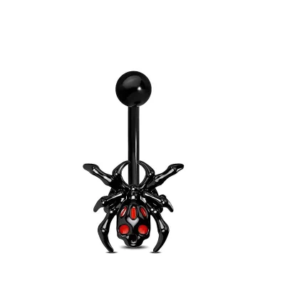 Women Fashion Creative Moon Bat Belly Button Body Piercing Jewelry