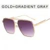 Gold Frame Double Gray