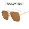 Gold-Framed Tea