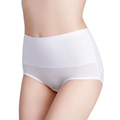 Plus Size Women High Waist Modal Panties