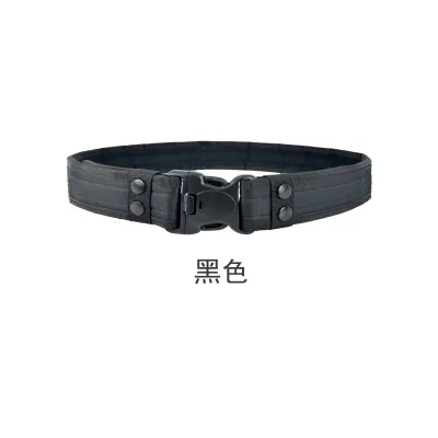 Men Canvas Camouflage Tactical Outer Belt Coarse Width 130Cm Buckle