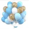 12 Inch Maca Blue 10 White 10 Sequins 10