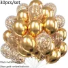12 Inch Gold 20 Gold Sequins 10