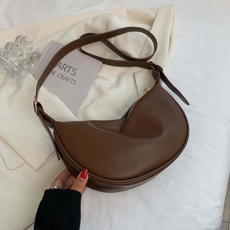 FASHION CASUAL DUMPLING BAG SHOULDER MESSENGER BAG_CWAB3523 main image 0