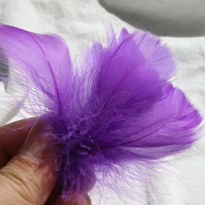 Simple Creative Wedding Party Y Multicolor Goose Feather Gift Box Filling Decoration Materials 100-Bag