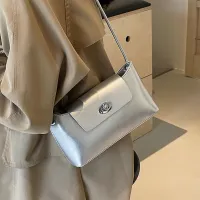 Women'S Retro Simple PU Crossbody Bag