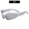 C7-Silver Frame White Mercury