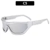 C5-Silver Frame White Mercury