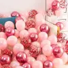Tender Powder Metal Red And Red Sequins 50