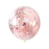 Transparent Sequin Ball Champagne "50/Package]