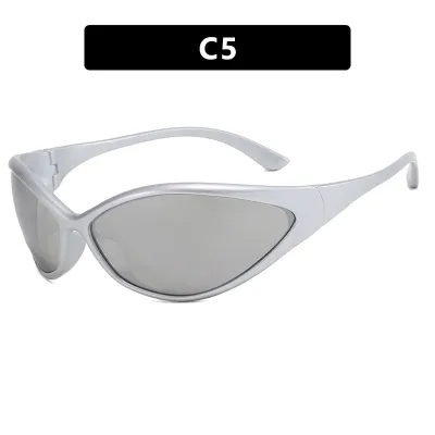 Y2k Future Technology Sunglasses Special-Shaped Mirror AC PC