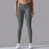6627 Crossover Waist Trousers-D.Grey