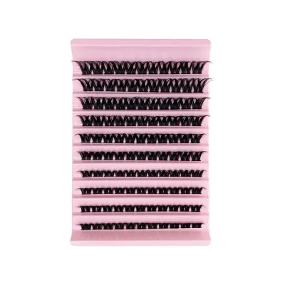 Women Simple Large-Capacity Self-Grafting Segmented Single-Cluster False Eyelashes