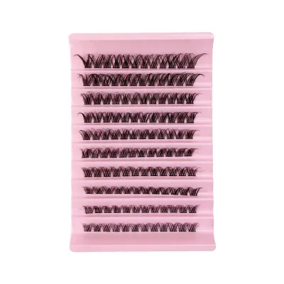 Women Simple Large-Capacity Self-Grafting Segmented Single-Cluster False Eyelashes