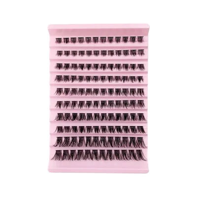 Women Simple Large-Capacity Self-Grafting Segmented Single-Cluster False Eyelashes